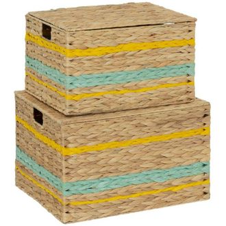 Atmosphera Juego De 2 Ba&uacute;les Gerda Atmosphera Cr&eacute;ateur DInt&eacute;rieur