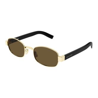 Saint Laurent unisex, Accessoires, Geel, Maat: 53 MM Nylon