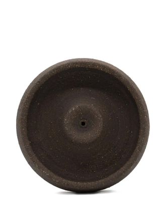 Satta circular incense holder (11cm) - unisex - ceramic - OS - Black