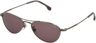 Lozza SL2400 P8AF Mens Sunglasses Grey Size 54