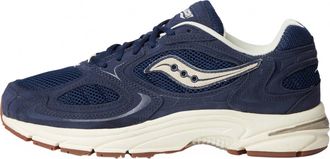 Saucony Mens Grid Jazz 9 Sneakers In Navy/off White
