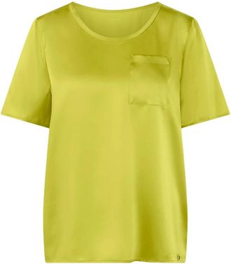 Marc Cain Blouses - Dames - Blouses - Groen - L - Overhemden