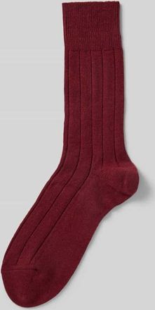 Falke Socken mit Kaschmir-Anteil in Rostrot, Größe 39-42