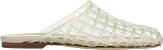 Vince Barcelona Jelly Mules - Dames - Slip ons - Wit - 37 EU - Leer - Schoenen