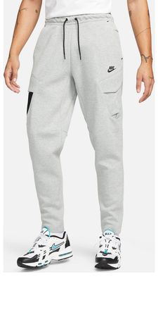 Nike Sportswear Tech Fleece Utility Trousers Dark Grey Heather DM6453-063