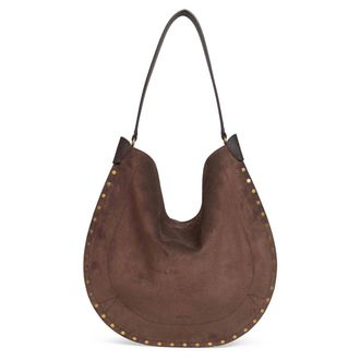 Isabel Marant Oskan Hobo Soft - Bags - Mujer - Marr&oacute;n - ONE SIZE