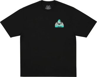 Palace Tops, Heren, Zwart, M, Katoen, Tri-Peek T-Shirt