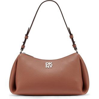DKNY Remy Faux Leather Shoulder Bag in Hot Cocoa at Nordstrom Rack