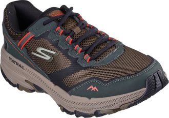 Skechers Mens Go Run Trail Altitude 2.0-Mar, Olive/Black, 11