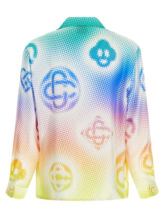 Casablanca Mens Multicolor Silk Blouse