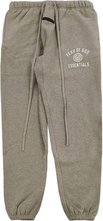 Fear of God Pantaloni sportivi Heather Grey con ricamo - Grigio