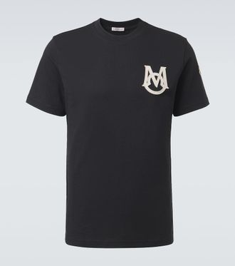 Moncler Logo cotton jersey T-shirt