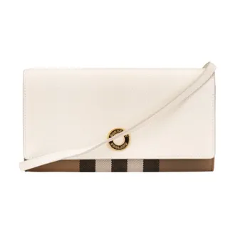 Burberry Dames, Tassen, Wit, Maat: ONE Size Katoen