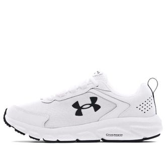 Under Armour (WMNS) Under Armour Charged Assert 9 Wide White Black 3024862-100