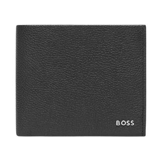 HUGO BOSS Portemonnee 50499271 - Heren - Accessoires - Zwart - Maat: ONE Size Leer