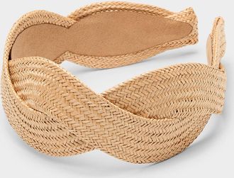 Simons Womens Wide braided headband