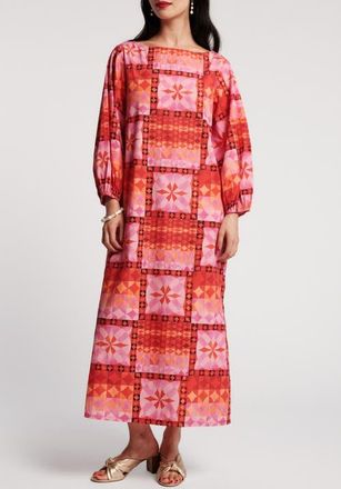 Frances Valentine Minnow Maxi Mosaic Dress in Pink/multi at Nordstrom, Size Medium