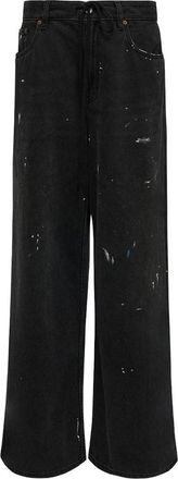 Maison Margiela Wide-Leg Denim Cotton Jeans