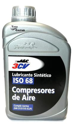 OEM Aceite Para Compresores De Aire, Lubricante Sint&eacute;tico, Capacidad De 1 Litro, Grado De Viscosidad Iso 68, Excelentes Propiedades Antidesgaste, Bajo Pun