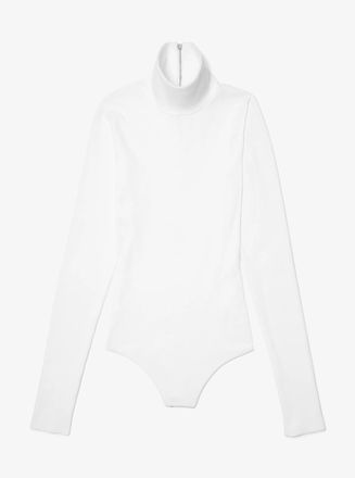 Michael Kors Stretch Viscose Turtleneck Bodysuit