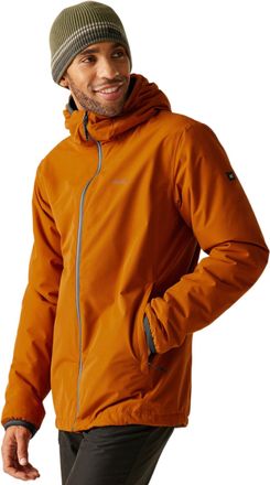 Regatta Mens Caspen Waterproof Jacket Breathable Weatherproof Fleece Lined Winter Coat