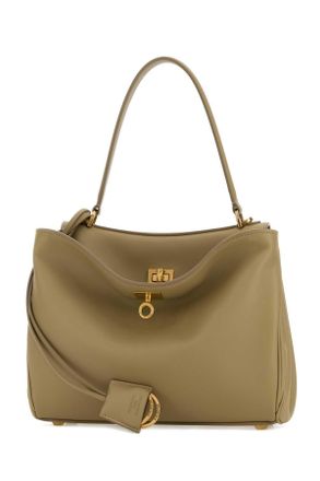 Balenciaga Womens Sage Green Leather Small Rodeo Handbag Tilleul Beige T Domesticated Calf Le Borse A Mano