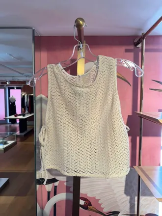Palmacea Womens Zuria Tank In Ivory