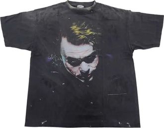 Saint Mxxxxxx T-shirt con grafica Joker - Nero