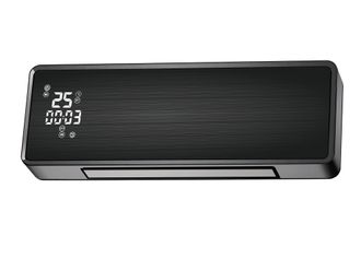 Purline Purline - Riscaldatore Split A Parete 2000 W Con Frontale In Vetro Nero Con Controllo Wifi Hoti M100