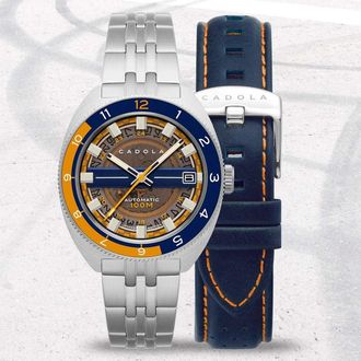 Cadola 1977 Automatic Blue Dial Mens Watch CD-1024-11