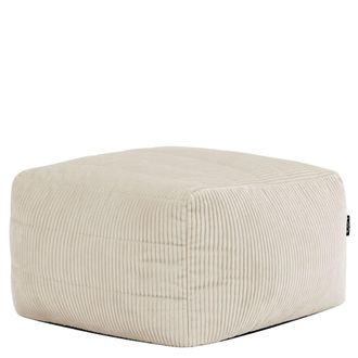 Icon Brand Puf reposapi&eacute;s modular en pana beige