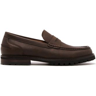 Uncut Hackney Loafer in Brown Pu at Nordstrom, Size 11
