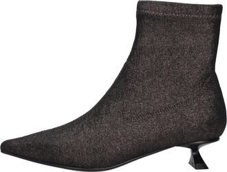 Emanuelle Vee Bruin - Dames - Laarzen met Hak - Bruin - 38 EU - Schoenen