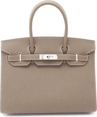 Hermès 2022 Epsom Birkin Sellier 30 handbag - Brown
