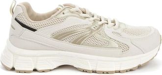 Keddo beige casual gesloten sneakers - Dames - Sneakers - Beige - 39 EU - Schoenen