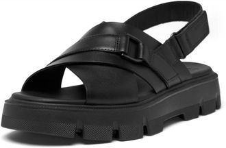 Sorel Womens Rein Cb Crisscross Sandal In Black