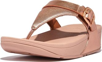 FitFlop Lulu Flip Flop in Rose Gold at Nordstrom Rack, Size 10
