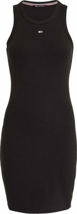 Tommy Hilfiger Dames, Jurken, Zwart, Maat: S