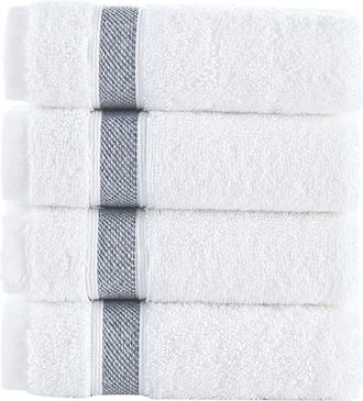 Brooks Brothers Ottoman Rolls 4-Pack Turkish Cotton Bath Towels in Navy at Nordstrom Rack, Size Hand Towel