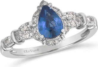 Le Vian Ladies Sapphire Cocktail Rings set in P95 BVUJ 3