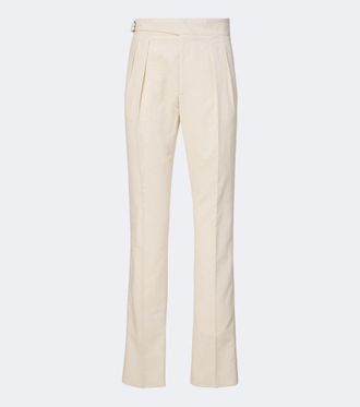 Ralph Lauren Purple Label Byron cotton corduroy straight pants
