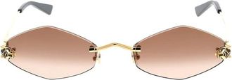 Cartier Zonnebril - unisex - Accessoires - Geel - Maat: ONE Size