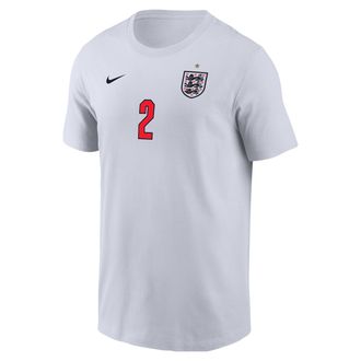 Nike Reece James England Nike Mens Soccer T-Shirt in White | M11332P375FNRJ-WHT