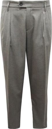 Imperial Suit Trousers, male, Gray, Size: M Striped Trousers