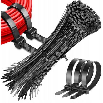 OEM Bridas Negras Uv Para Cables, 2,5 X 100 Mm, 100 Unidades