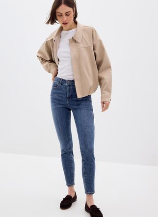 Contemporaine Womens Sleek stretch jean Fit: Slim leg, regular rise