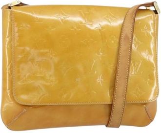 Louis Vuitton Pre-owned Cross Body Bags, female, Yellow, Size: ONE SIZE Pre-owned Leather louis-vuitton-bags