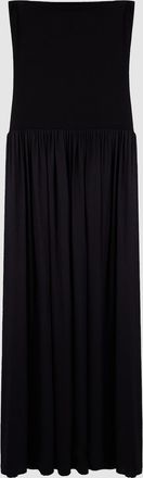 Jeanne Vouland Robe Lyv Bustier Bi mati&egrave;re Noir