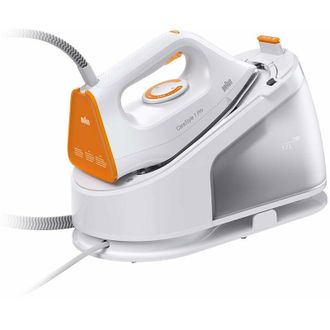Braun CareStyle 1 Pro IS 1511 WH, ferro da stiro a vapore con tecnologia FreeGlide 3D, vapore verticale, funzione antigoccia, serbatoio acqua da 1,7