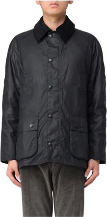 Barbour Jassen, Heren, Blauw, L, Katoen, Klassiek gewaxt katoenen jack